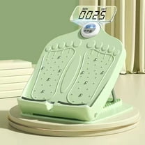 Litrail Adjustable Calf Stretcher Board with Acupressure Points - Foldable Non-Slip Foot Stretch Tool for Calf Relief, Plantar Fasciitis & Timed Reminder