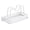 White, variant on Lid Holder With Removable Tray Kitchen Lid Holder With Spoon Rest Multifunctional Lid Organiser For 2 Lids Space Saving Cooking Lid Holder Lid Holder Dish Drying Rack Utensil Holder Rolling Rack for