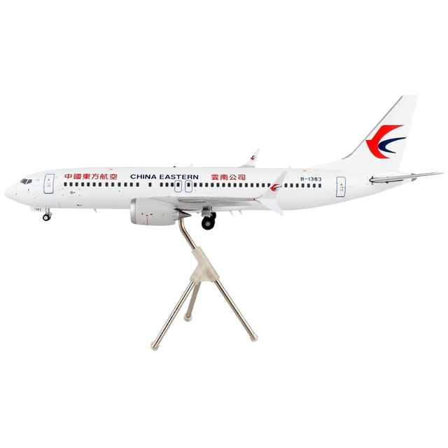 Modelo de avión Gemini China Eastern B737 MAX-8 B-1383 1:200