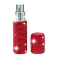 thumbnail image 5 of FSTDelivery Portable 10ml Perfume Spray Bottle Sample Vials, Shiny Rhinestone Cosmetic Bottle Mini Perfume Spray Dispensers, Vials Refillable Sprayer Makeup Tool for Travel Carrying, Red, 5 of 5