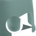 thumbnail image 2 of OULII 1Pack Potty Stool Green PVC for Toddlers Bathroom Use, 2 of 4