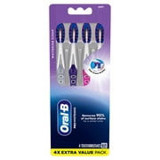 Oral-B Toothbrush, Pro Whitening Toothbrushes, Soft, 4 Count