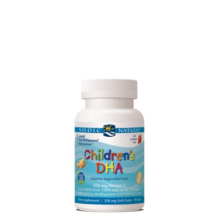 Nordic Naturals Children's DHA Strawberry 90 Softgels