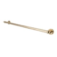 thumbnail image 3 of Kingston Brass Templeton 18" Wall Mount, Polished Brass Decorative Grab Bar, 3 of 4