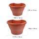 thumbnail image 2 of 2 unids colgando macetas de la planta verde colgando ollas de alcantarillado colgando macetas HOMEMAXS 11168747-MX, 2 of 6
