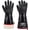 8/M (17 in, 932 °F), variant on 700°F Heat Resistant BBQ Grill Gloves: Oil Resistant Waterproof for Smoking Grilling Cooking Barbecue Deep Frying Turkey Rotisserie Handling Hot Greacy Meat Stocking Stuffers - Long Sleeve
