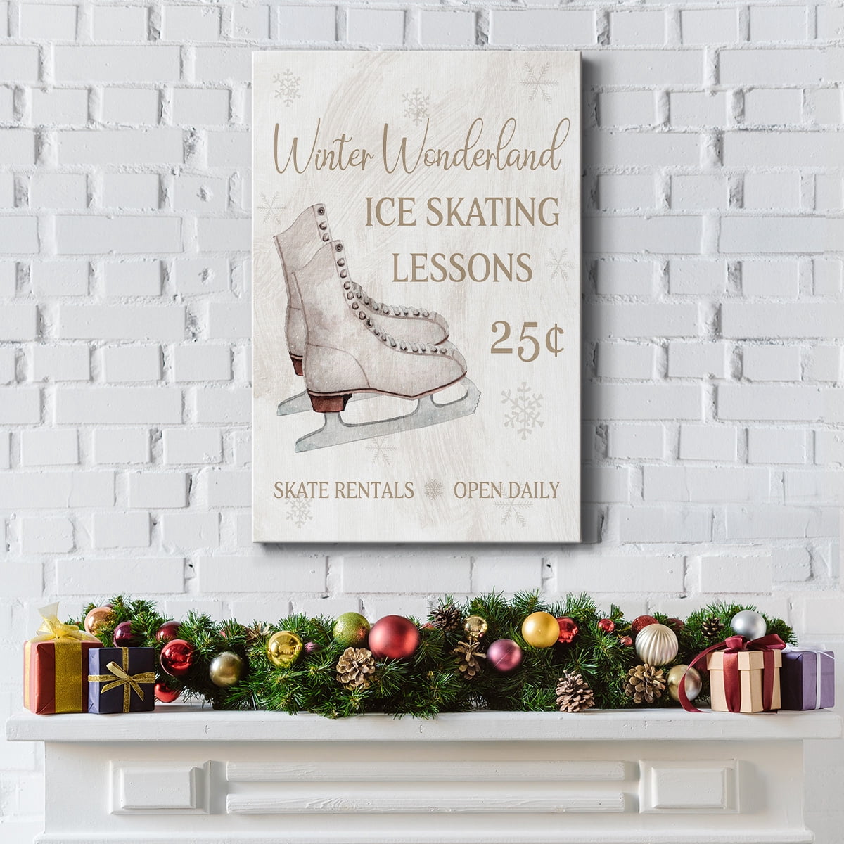 Skate Lessons- Gallery Wrapped Canvas
