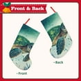 thumbnail image 2 of Sikiie Watercolor Turtle1 Christmas Stockings,18 Inches Christmas Stockings Xmas Hanging Stockings for Family Christmas Decorations & Gifts, 2 of 7