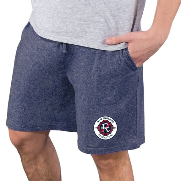 Men's Concepts Sport Navy New England Revolution Quest Knit Jam Shorts