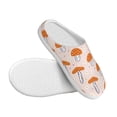 thumbnail image 3 of Lsque Mushrooms Pattern Womens Comfort Cotton on Scuff With Memory Foam and Anti-skid Sole Slipper-39/40, 3 of 7