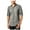 Grey - blackwash, variant on I.N.C Mens Embroidered Bengal Tiger Button Up Shirt, Grey, Large