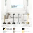 thumbnail image 2 of 1436MXB, Freestanding Toilet Paper Holder, 22” H, Matte Black Polished Brass/Floor Standing Weighted Base Toilet Paper Holder Stand, 2 of 5