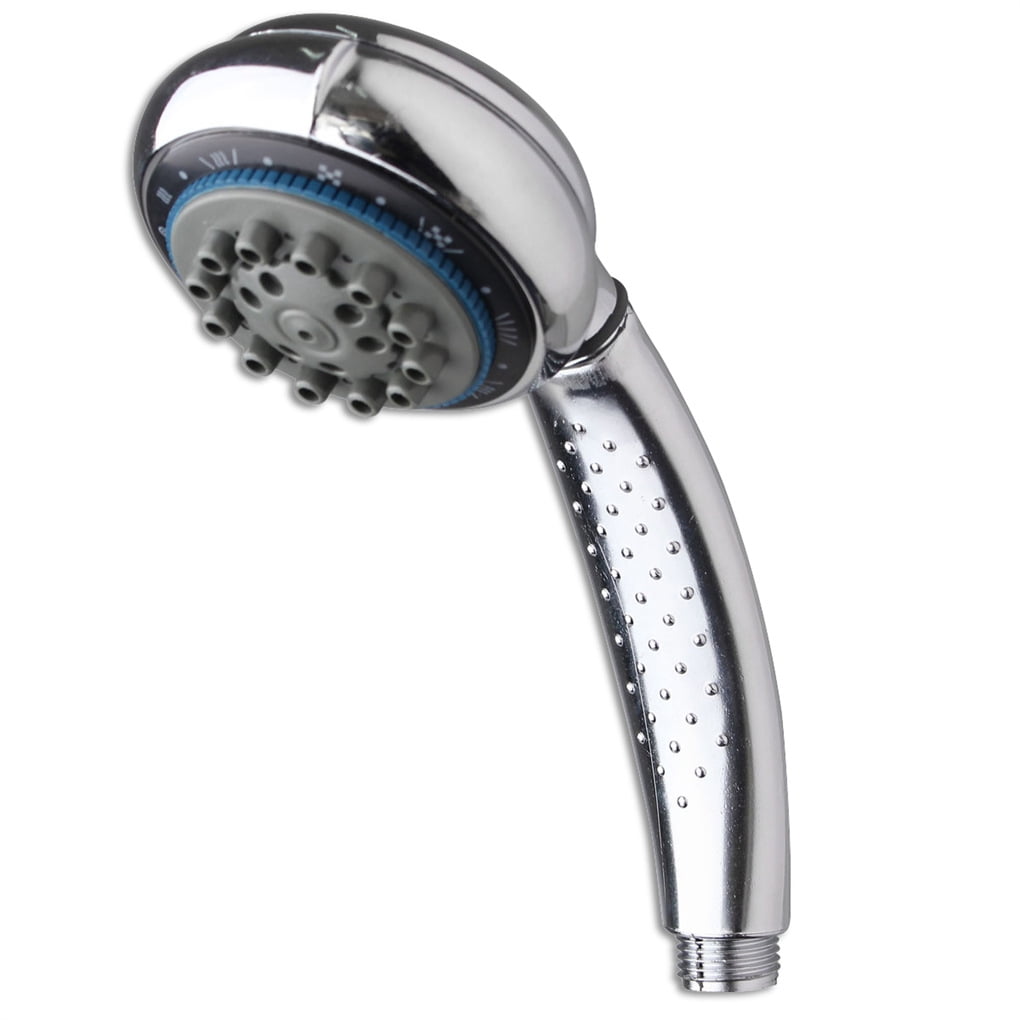 Jygee Shower Head 7-in-1 Water Saving Showerhead Bathroom Handheld Anti-scaling Rubber Nozzle for Bath SPA