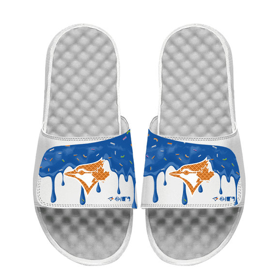 ISlide Toronto Blue Jays Ice Cream Drip Slide Sandals
