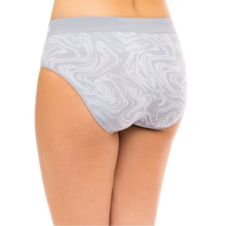 Kindly Yours Women's Sustainable Seamless Hipster Panties, 6-Pack