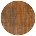 thumbnail image 4 of Addison Rugs Chantille Indoor/Outdoor Transitional Striped Paprika Washable Round Rug, 8' x 8', 4 of 5