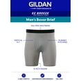 thumbnail image 5 of Gildan Performance Men's EZ Breeze Boxer Brief Underpants, 6-Pack, Sizes S-2XL, 6" Inseam, 5 of 6