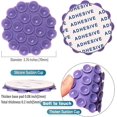 thumbnail image 3 of 5pcs Suction Phone Case Adhesive Silicone Suction Cup Phone Holder Case For Hand Mobile Devices Mount, 3 of 5