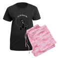 thumbnail image 5 of CafePress - Great Dane IAAM Women's Dark Pajamas - Women's Short Sleeve Print T-Shirt and Pants Dark Cotton Pajama Set, 5 of 7