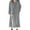 Gray, variant on RQYYD Women's Flannel Nightgown Fuzzy Fleece Sleepdress Loose Crewneck Plush Warm Winter Pullover Nightdress with Pockets