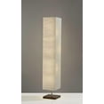 thumbnail image 2 of HomeRoots 372822 10 x 10 x 57.25 in. Walnut Wood Metal Floorchiere, 2 of 2