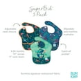 thumbnail image 4 of Bumkins Baby Bibs, SuperBib 3-Pack, Baby & Toddler Ages 6-24 Mos (All Together Now), 4 of 6