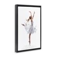 thumbnail image 3 of Stupell Industries Eclectic Graceful Ballerina in White Black Floating Frame Canvas Art, 17 x 25, by Ramona Murdock, 3 of 8