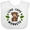 AA-White, variant on Inktastic Live Love Monkeys Boys or Girls Baby Bib