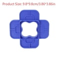 thumbnail image 3 of 4-In-1 Deck Spacers Tool, Ngxiha Plastic Board Spacers Deck Board Spacers Gap Tool Precision Spacing Rings for Composite, Pvc, Treated Decking Board for Flooring & Installation, 3 of 7