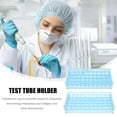 thumbnail image 3 of Shisuyan Test Tube Storage Case Sky-Blue Plastic 2Pcs 9.82X4.40X2.48in, 3 of 8