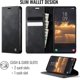 thumbnail image 3 of Funda tipo cartera para Samsung Galaxy S22 Plus, de piel, con tarjetero, función atril, cierre magnético y protección RFID de TPU a prueba de golpes, compatible con el S22 Plus, 3 of 8