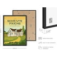 thumbnail image 3 of HAUS AND HUES The Office Poster, Schrute Farms, Dwight Schrute, The Office Wall Art, Funny Posters, The Office Decor, The Office Schrute Farms, TV Show Posters, Dwight Schrute (Black Framed, 12x16), 3 of 5