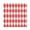 Red & White Argyle Pattern, variant on Iauyy Satin Napkins Set of 1- Red & White Argyle Pattern DIY Printing Decoration Cloth Napkin- Easy Care for Home/Party