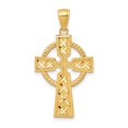 thumbnail image 1 of 14K Yellow Gold Celtic Cross Pendant, 1 of 2