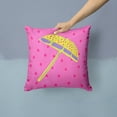 thumbnail image 2 of Carolines Treasures LD6125PW1414 14 x 14 in. Beach Umbrella Decorative Fabric Pillow, 2 of 4