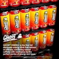 thumbnail image 6 of GHOST® ENERGY Zero Sugars Energy Drink, Strawbango, 200mg Natural Caffeine, 16 fl oz Can, 6 of 6