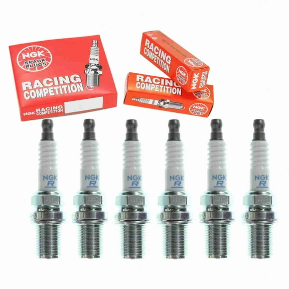 6 pc NGK 4017 Racing Spark Plugs for 694 C53VC Ignition Wire Secondary