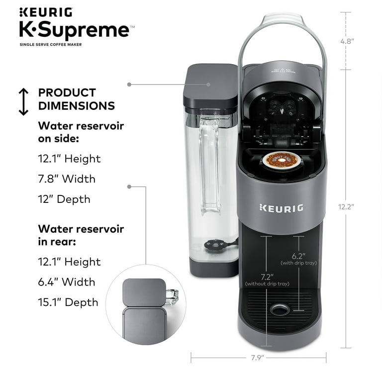 Keurig K-supreme Single-serve K-cup Pod Coffee Maker - Silver Sage