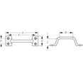 thumbnail image 2 of SEADOG Lift Handle CHR BRZ 4-3/4", 2 of 2
