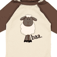 thumbnail image 4 of Inktastic Baa. Cute Sheep Design Boys or Girls Long Sleeve Baby Bodysuit, 4 of 5
