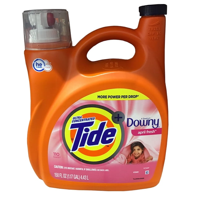 Detergente Líquido Tide con Downy 4,43 L 110 Lavados