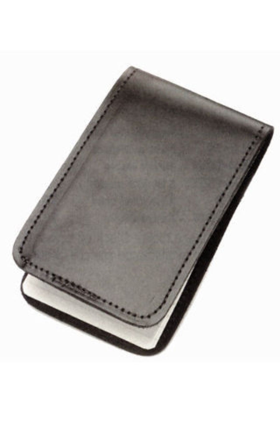Plain Black ASR Federal Leather 3x5 Standard Memo Book Cover 