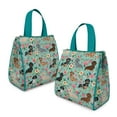 thumbnail image 2 of Dachshund and Flower Insulated Lunch Bag for Women & Adults,Large Portable Soft Cooler Lunch Bag,Thermal Food Storage Tote with Pearl Cotton,8.66L,8.75x5.75x9.5 Inch, 2 of 6