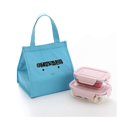thumbnail image 2 of Sac de Rangement Isotherme Portable Mignon Dessin Animé (Bleu), 2 of 3