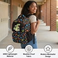 thumbnail image 4 of Kuiaobaty Dinosaur Print Backpack for Boys Basketball Print School Bag with Padded Straps Large Capacity Backpack Laptop Bag for School, 4 of 7