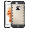 thumbnail image 1 of Nakedcellphone Case for iPhone 8 Plus / iPhone 7 Plus, Tough Rugged Anti-Shock Cover - Matte Gold, 1 of 8