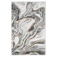 thumbnail image 6 of Luxe Weavers Marble Abstract Gray 2x3 Area Rug Indoor Area Rug for Living Rooms, 6 of 9