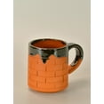 thumbnail image 4 of Sowpeace Brown Terracotta Mug of Happiness Coffee Mug15 oz Pack 1, 4 of 7