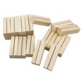 thumbnail image 4 of FUTUREORYY 20Pcs Wedding Sign Holder Handmade Wood for Weddings and Home Decor, 4 of 7