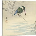 thumbnail image 1 of ARTCANVAS Kingfisher 1920 Canvas Art Print by Ohara Koson - Size: 36" x 36" (0.75" Deep), 1 of 9